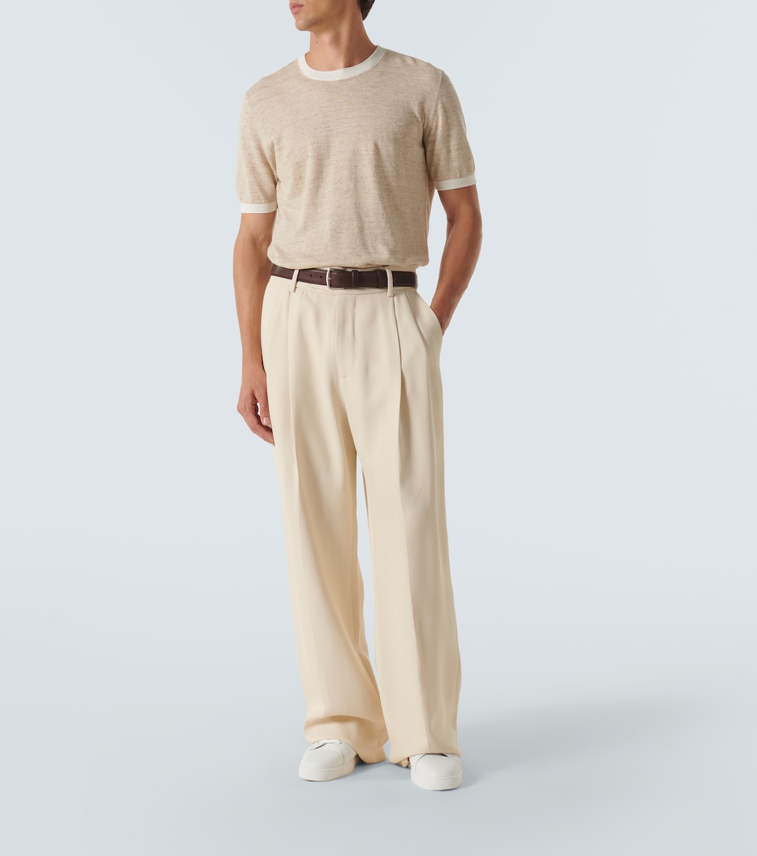 Fun Louis Junior leather sneakers | Christian Louboutin