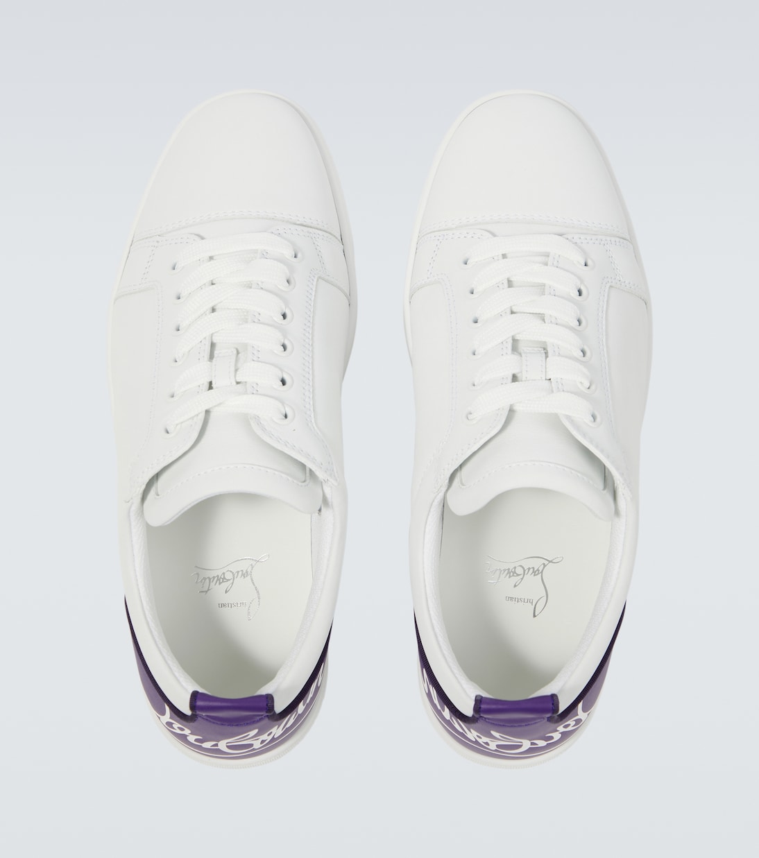 Fun Louis Junior leather sneakers | Christian Louboutin