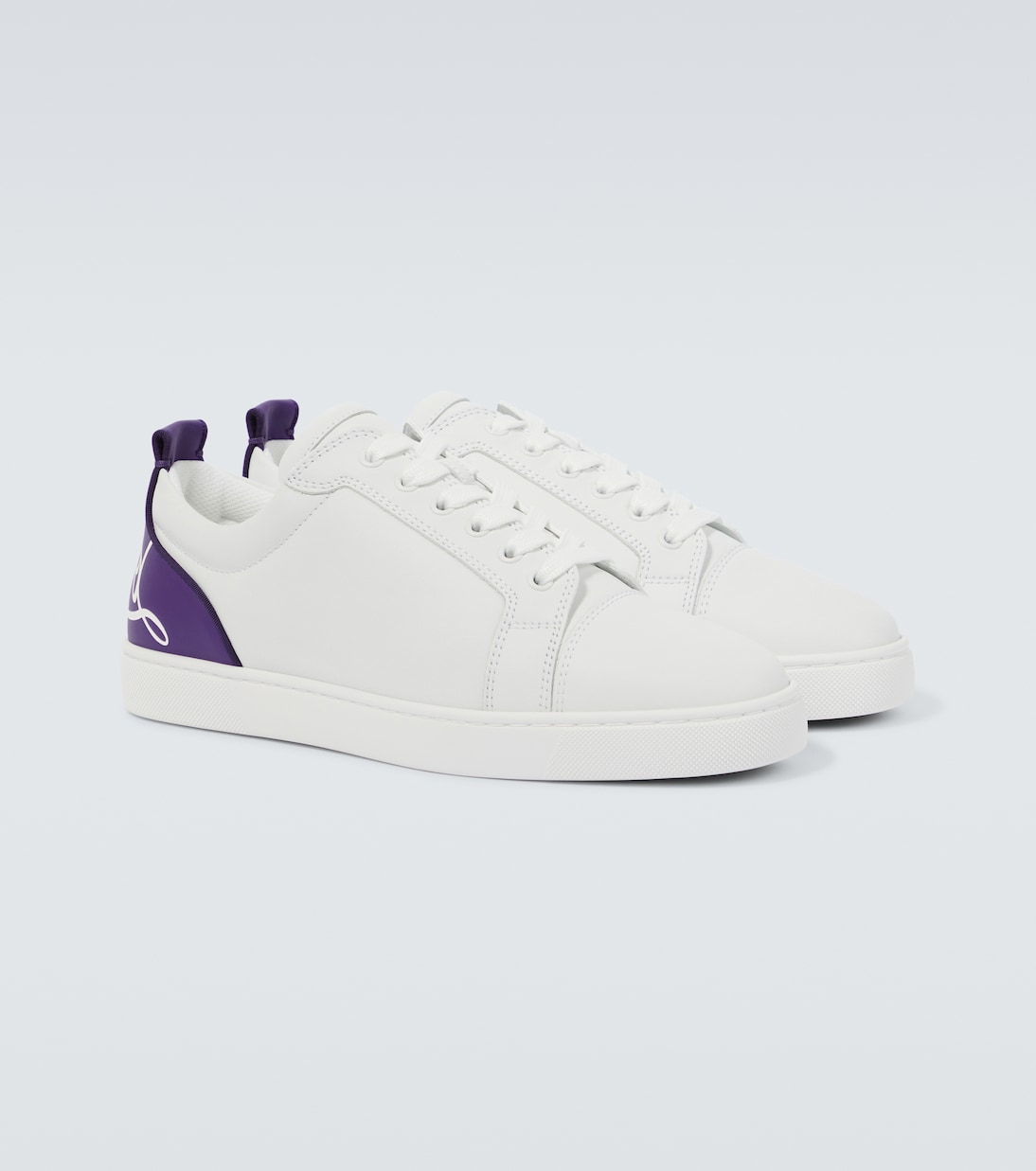 Fun Louis Junior leather sneakers | Christian Louboutin