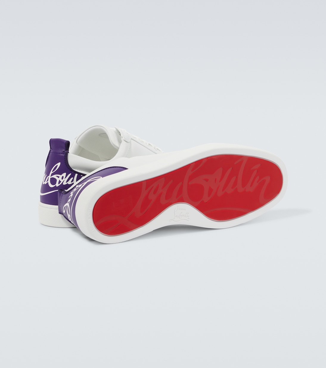 Fun Louis Junior leather sneakers | Christian Louboutin