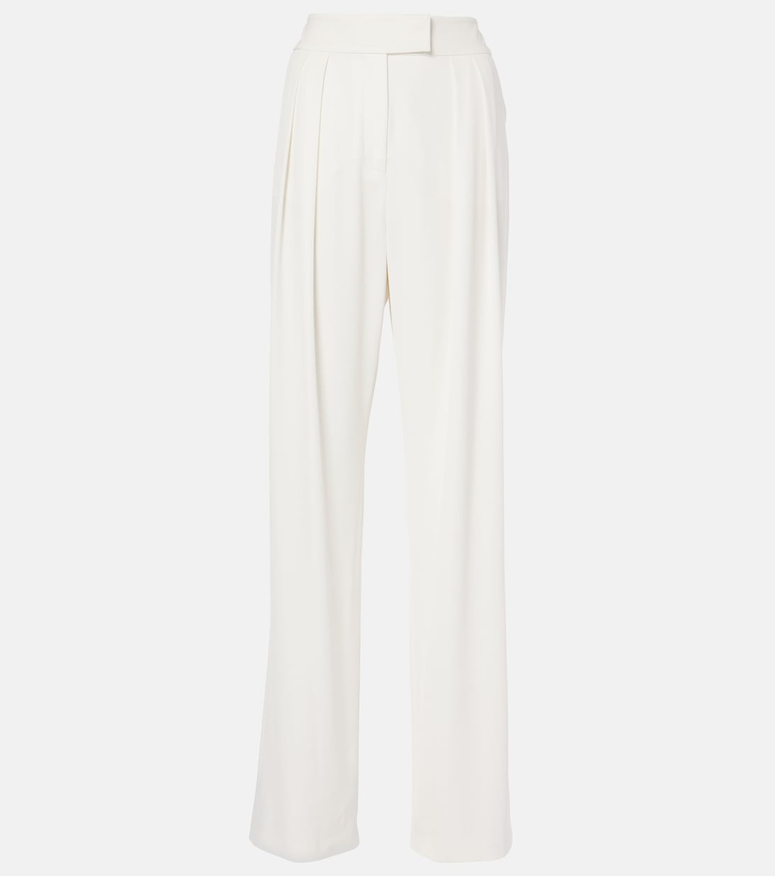 Weite Hose aus Crêpe | The Sei