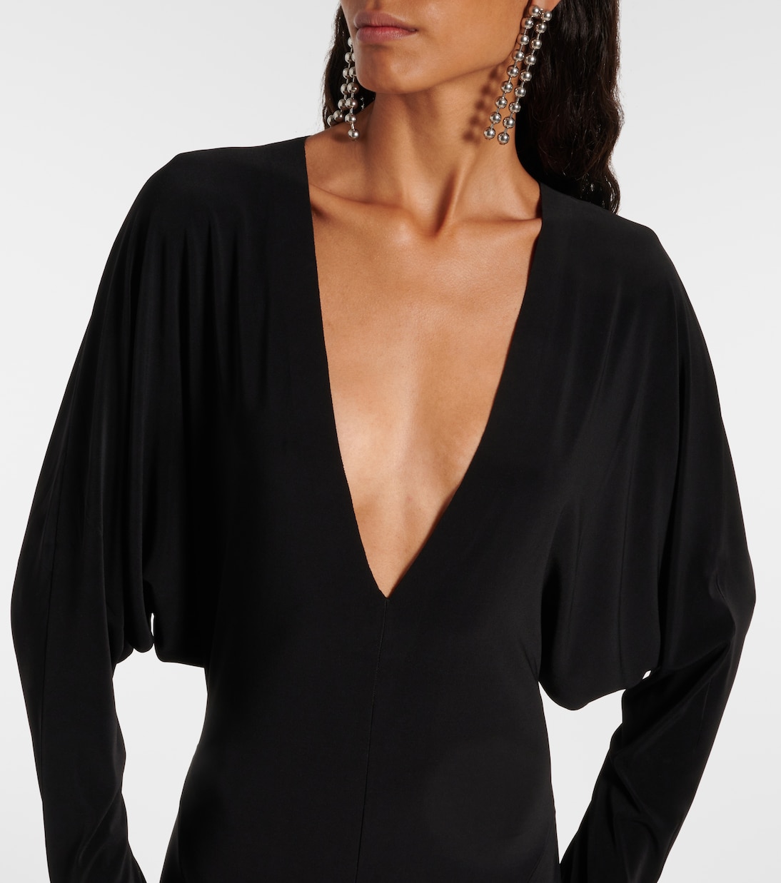 Abito lungo in jersey | Norma Kamali