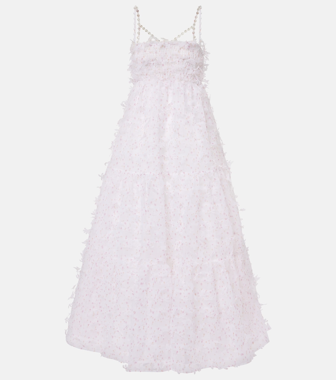 Robe longue à fleurs | Susan Fang