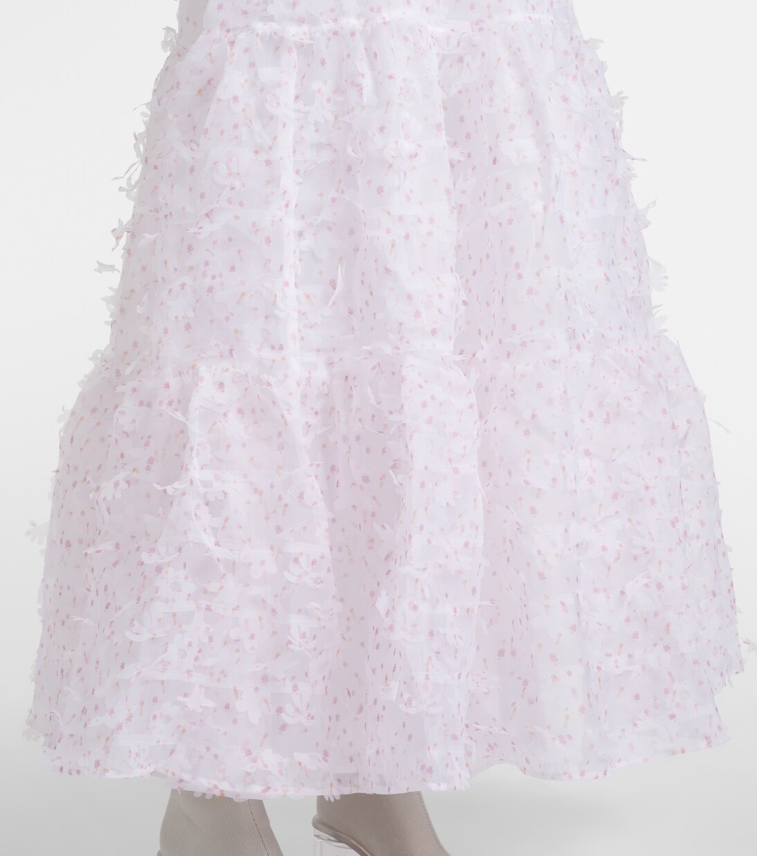 Robe longue à fleurs | Susan Fang