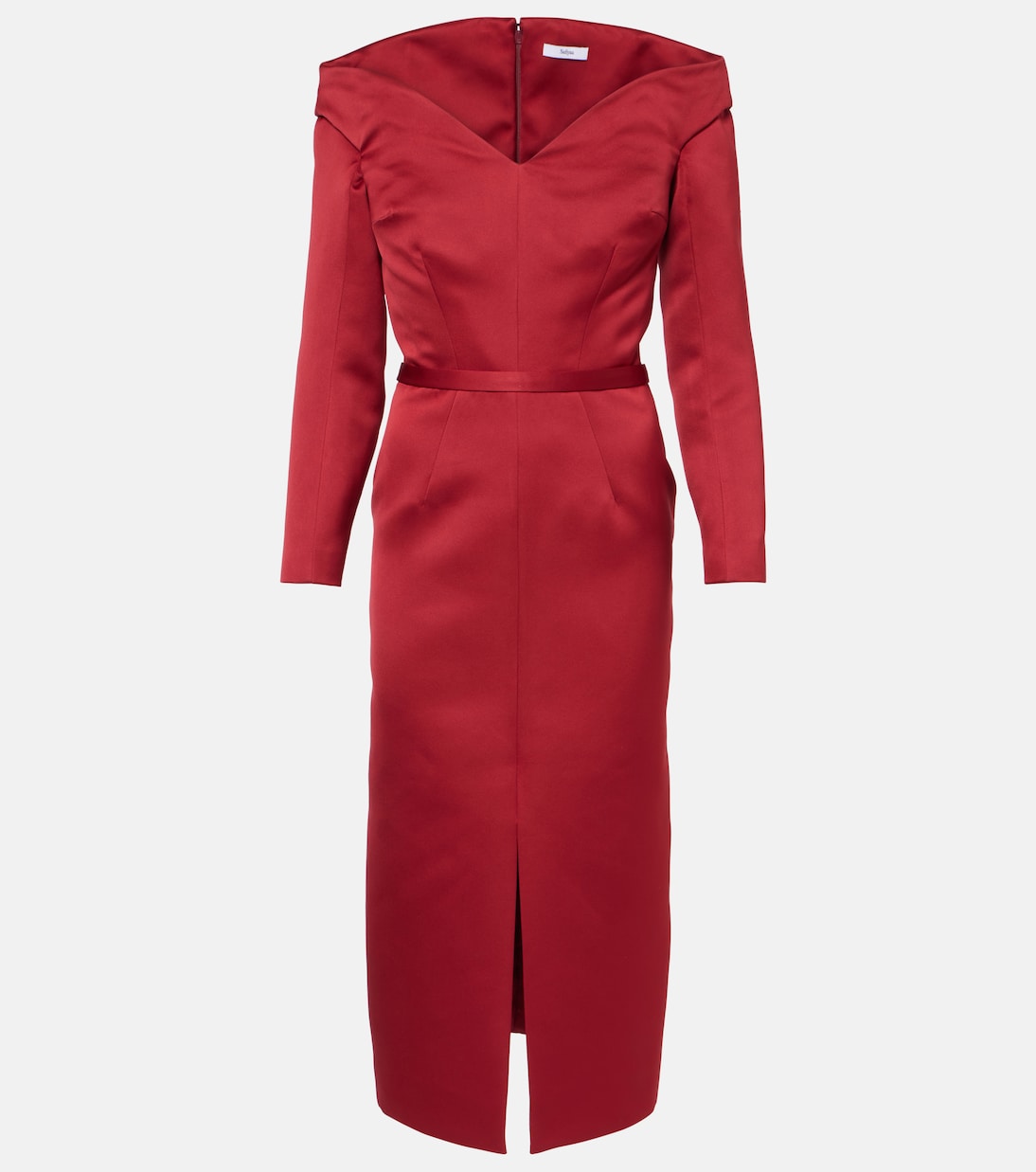 Off-Shoulder-Midikleid Asuman | Safiyaa