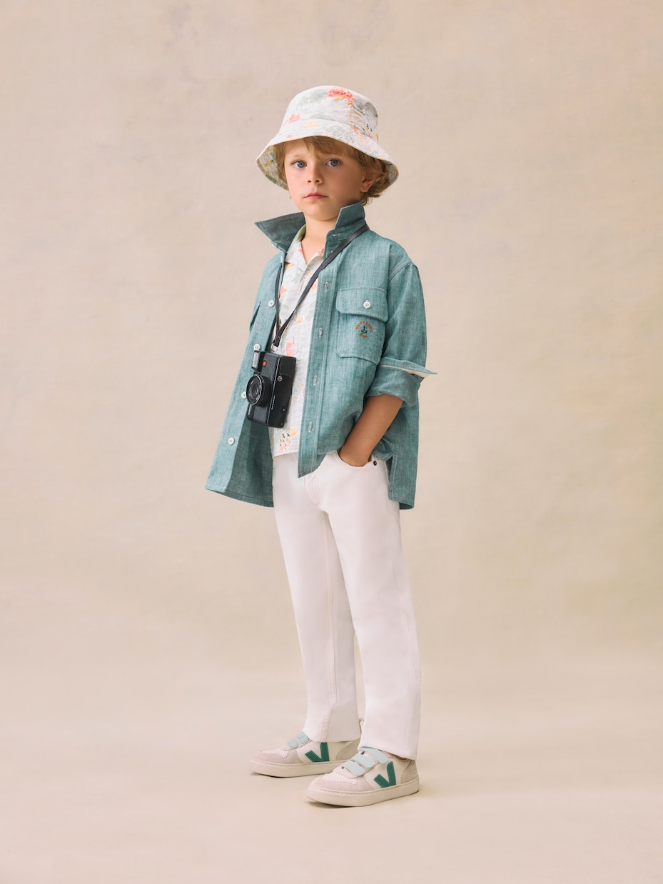 Eddy cotton shirt | Bonpoint