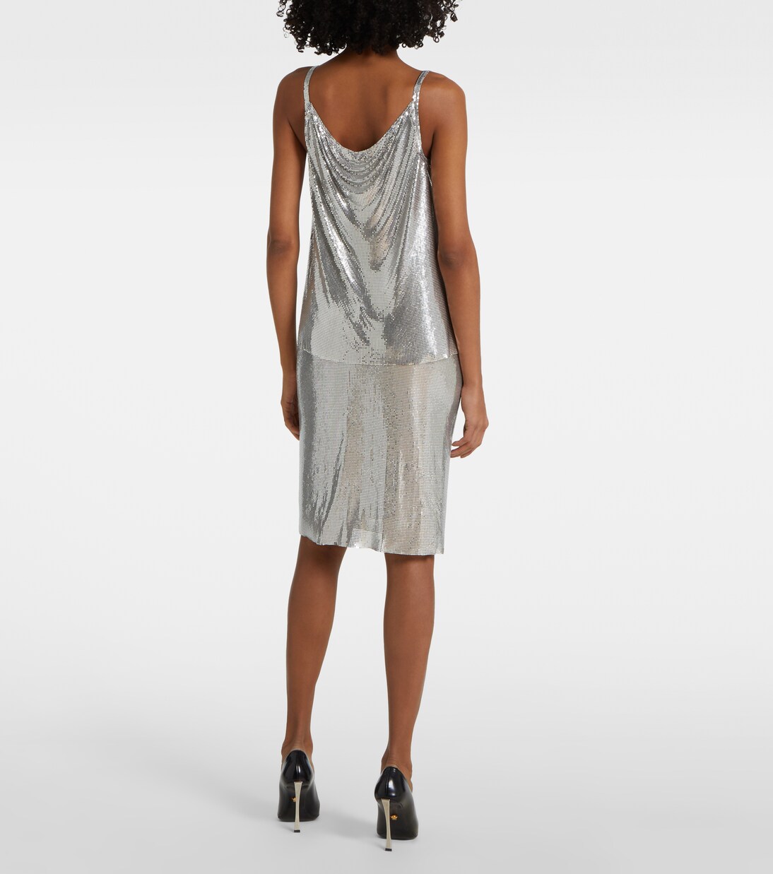 Top Medusa '95 aus Metall-Mesh | Versace