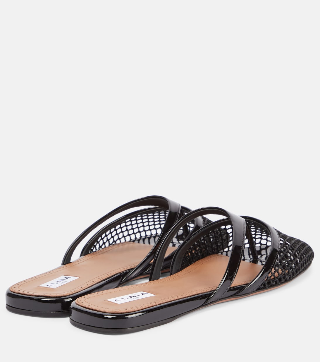 Slippers Infradito mit Lackleder | Alaïa