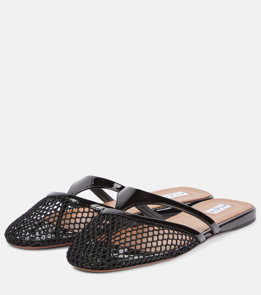 Slippers Infradito mit Lackleder | Alaïa