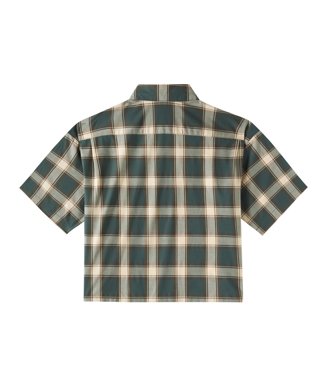 Elyas checked cotton shirt | Bonpoint