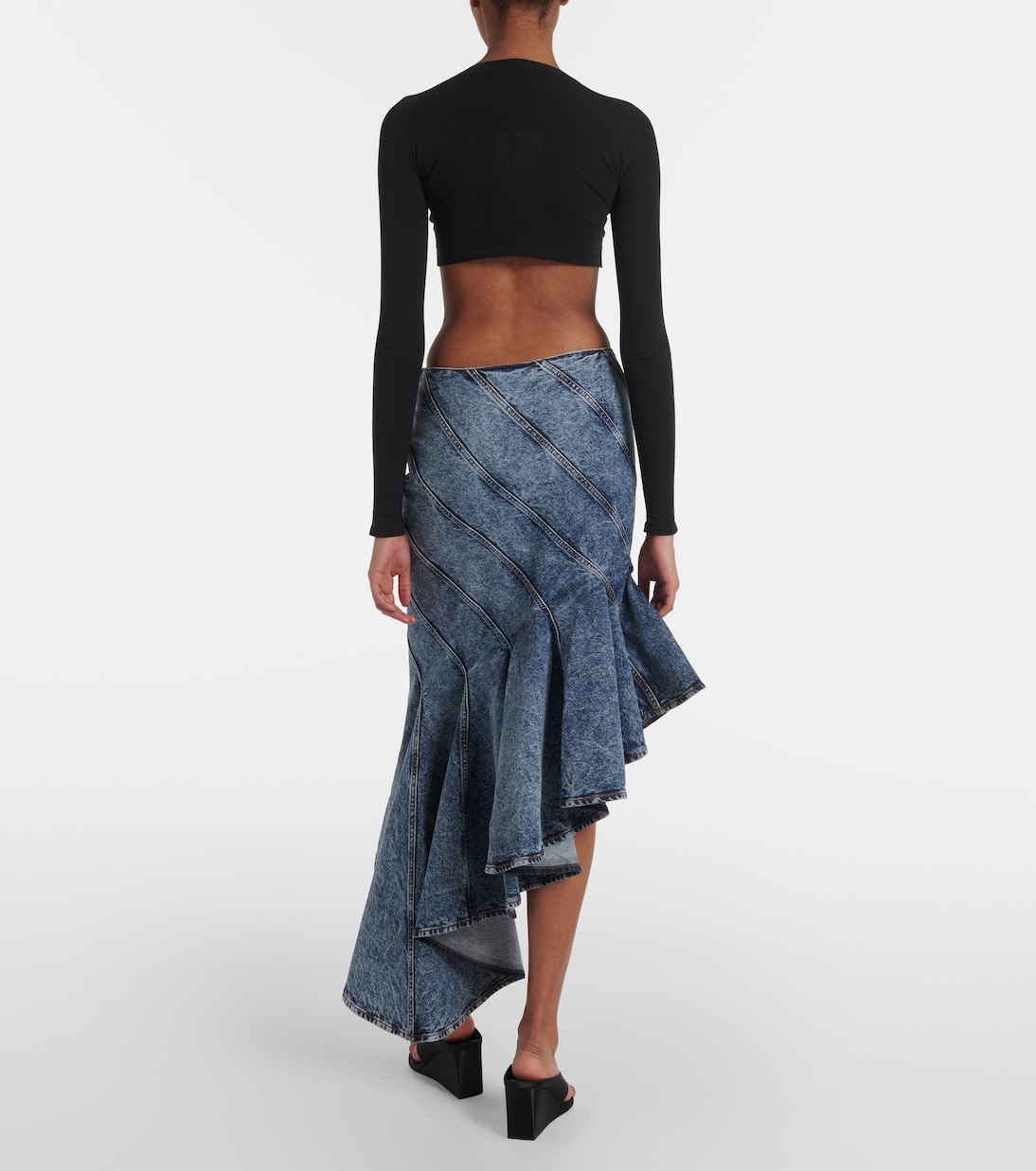 Crop top de jersey | Alaïa