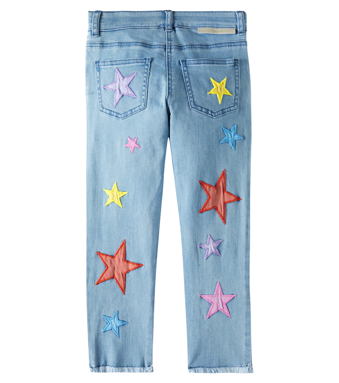 Star patch-appliqué jeans | Stella McCartney Kids