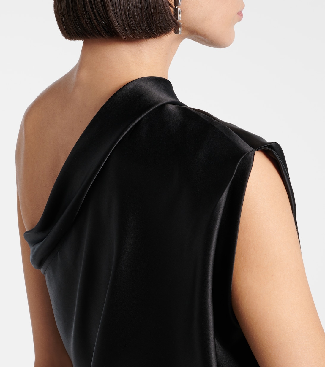 One-Shoulder-Top aus Seide | The Sei