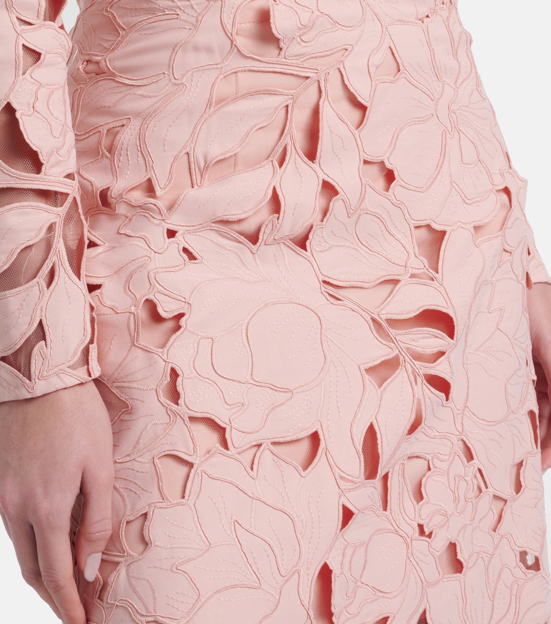 Robe Kasia aus Spitze | Costarellos