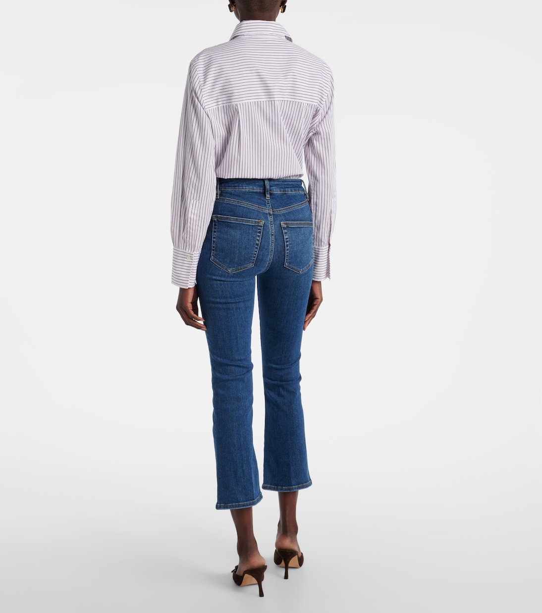 Le Crop Mini bootcut jeans | Frame