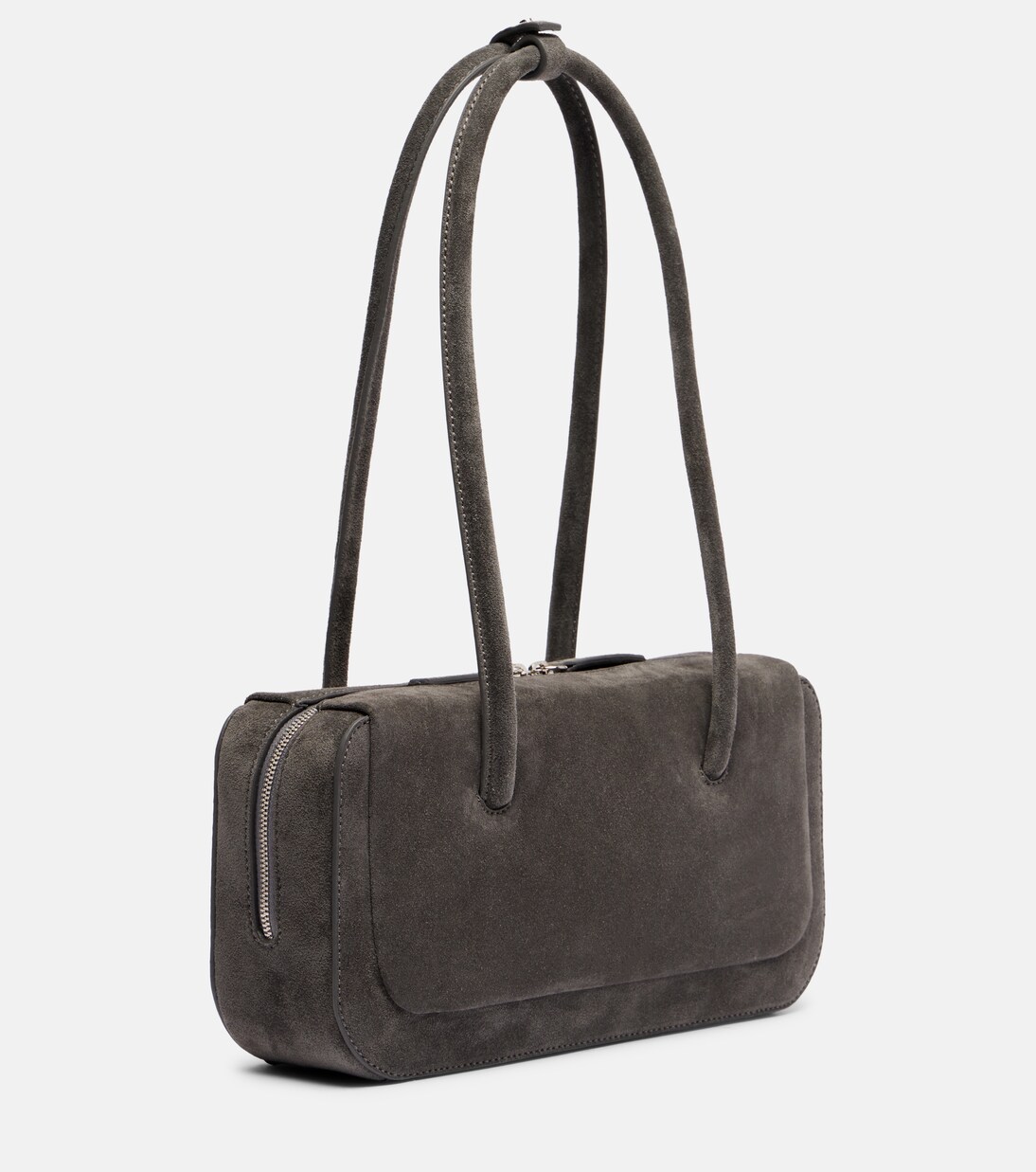 Bolso al hombro Lagune Bowling Mini de ante | Aesther Ekme