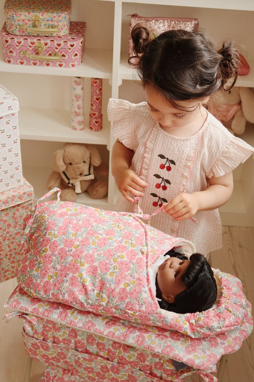 Ellie embroidered cotton seersucker top | Konges Sløjd