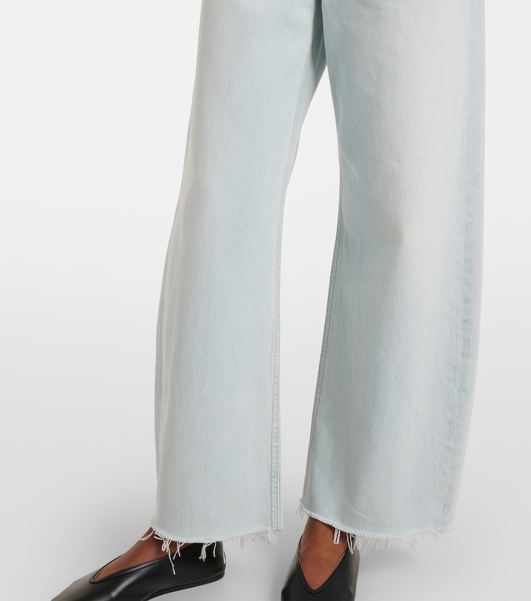 Mid-Rise Barrel Jeans Low Curve Fray | Agolde