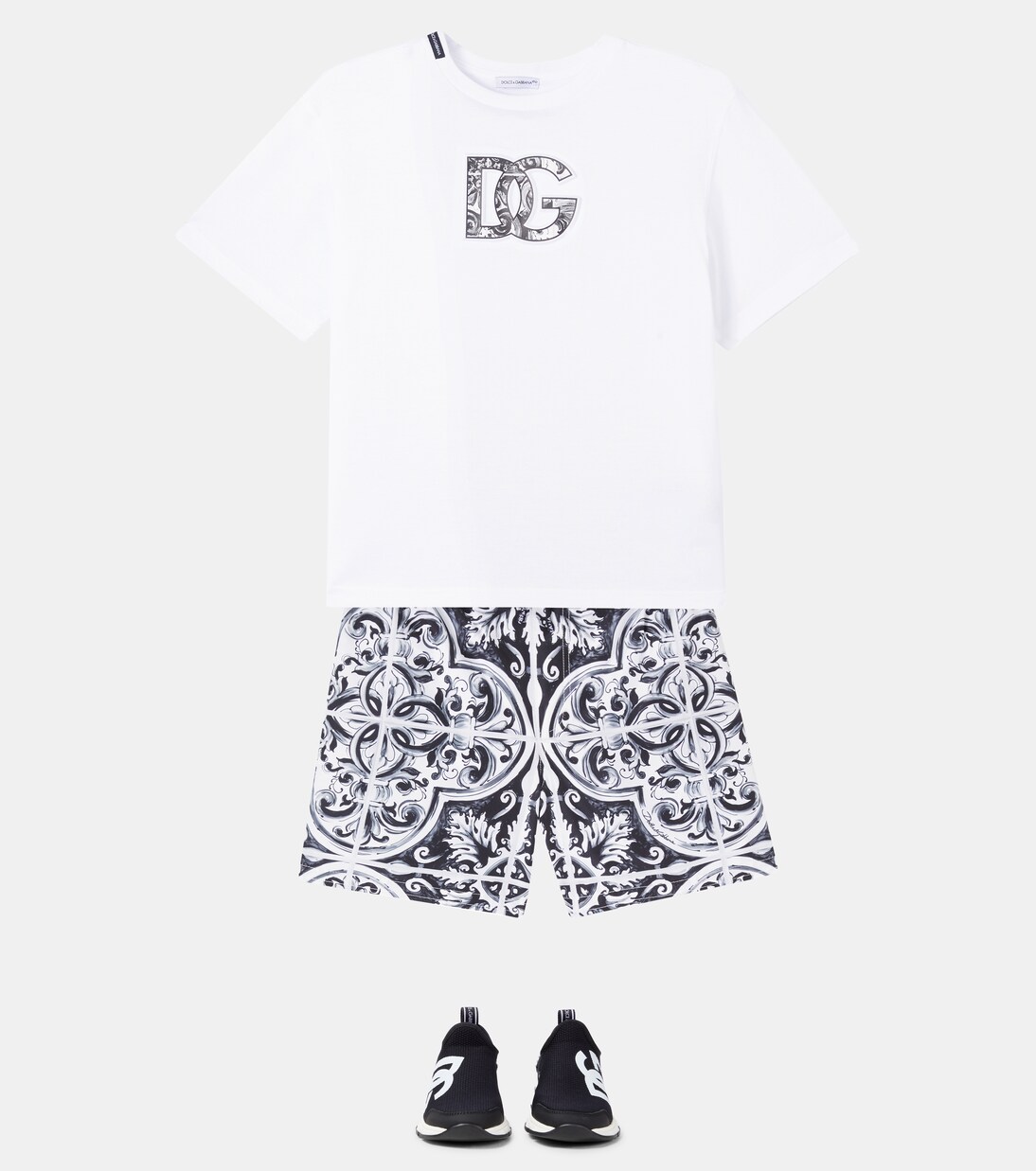 DG cotton jersey T-shirt | Dolce&Gabbana Kids