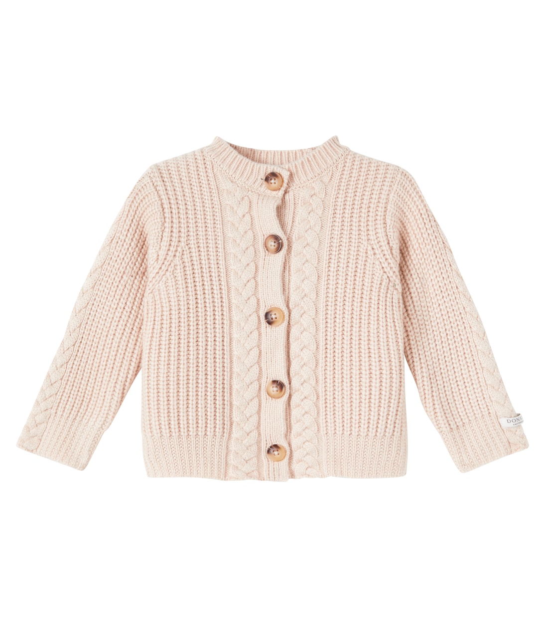 Baby Elenna cable-knit cardigan | Donsje