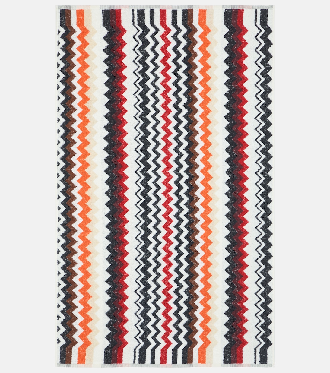 Zigzag set of 2 cotton towels | Missoni