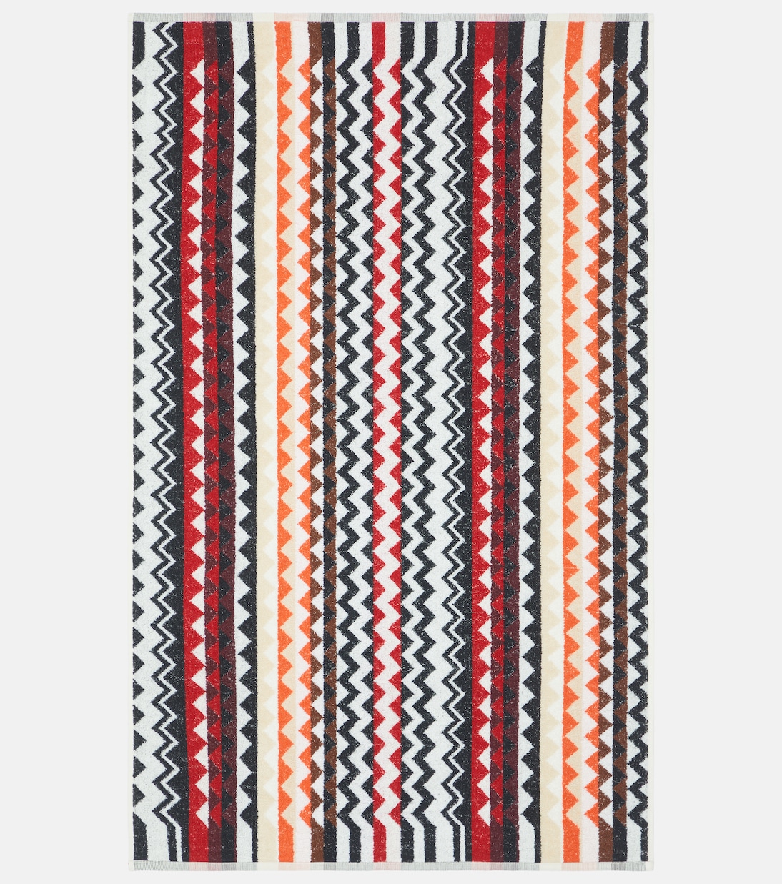 Zigzag set of 2 cotton towels | Missoni
