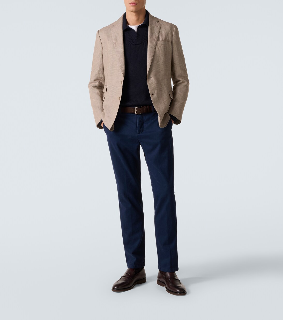 Cotton and cashmere chinos | Kiton