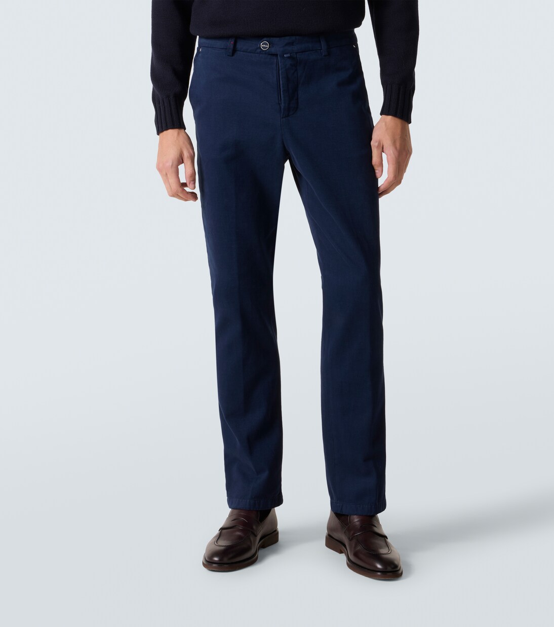 Cotton and cashmere chinos | Kiton