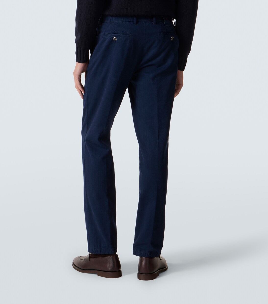 Cotton and cashmere chinos | Kiton