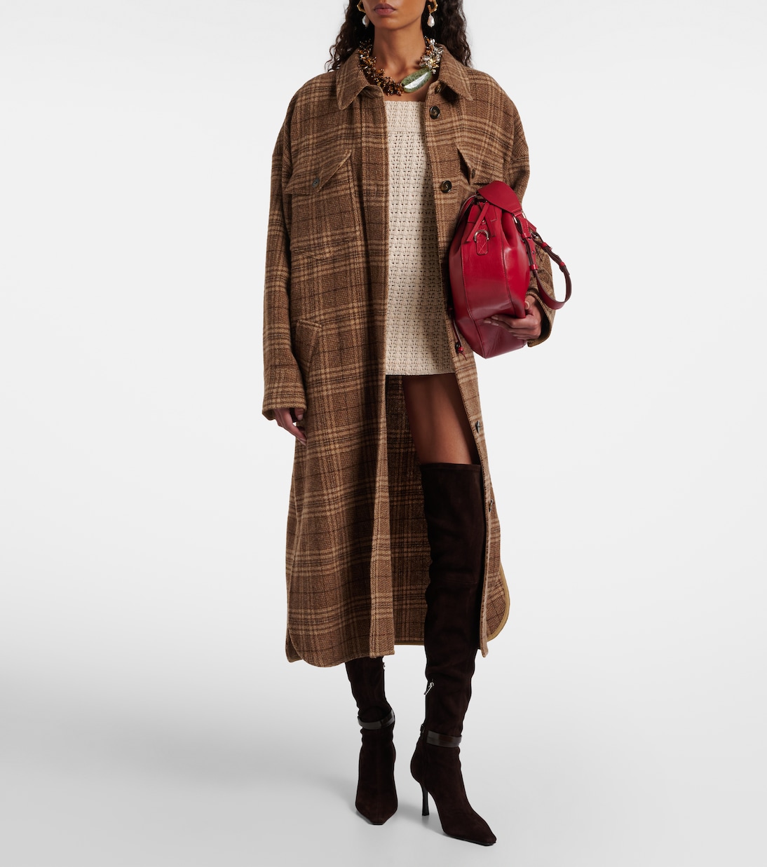 Cuissardes Camie 85 en daim | Jimmy Choo