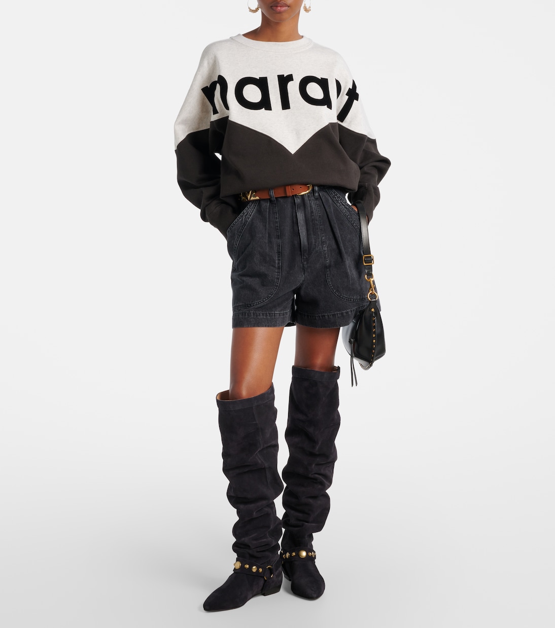 Houston cotton-blend sweatshirt | Marant Etoile