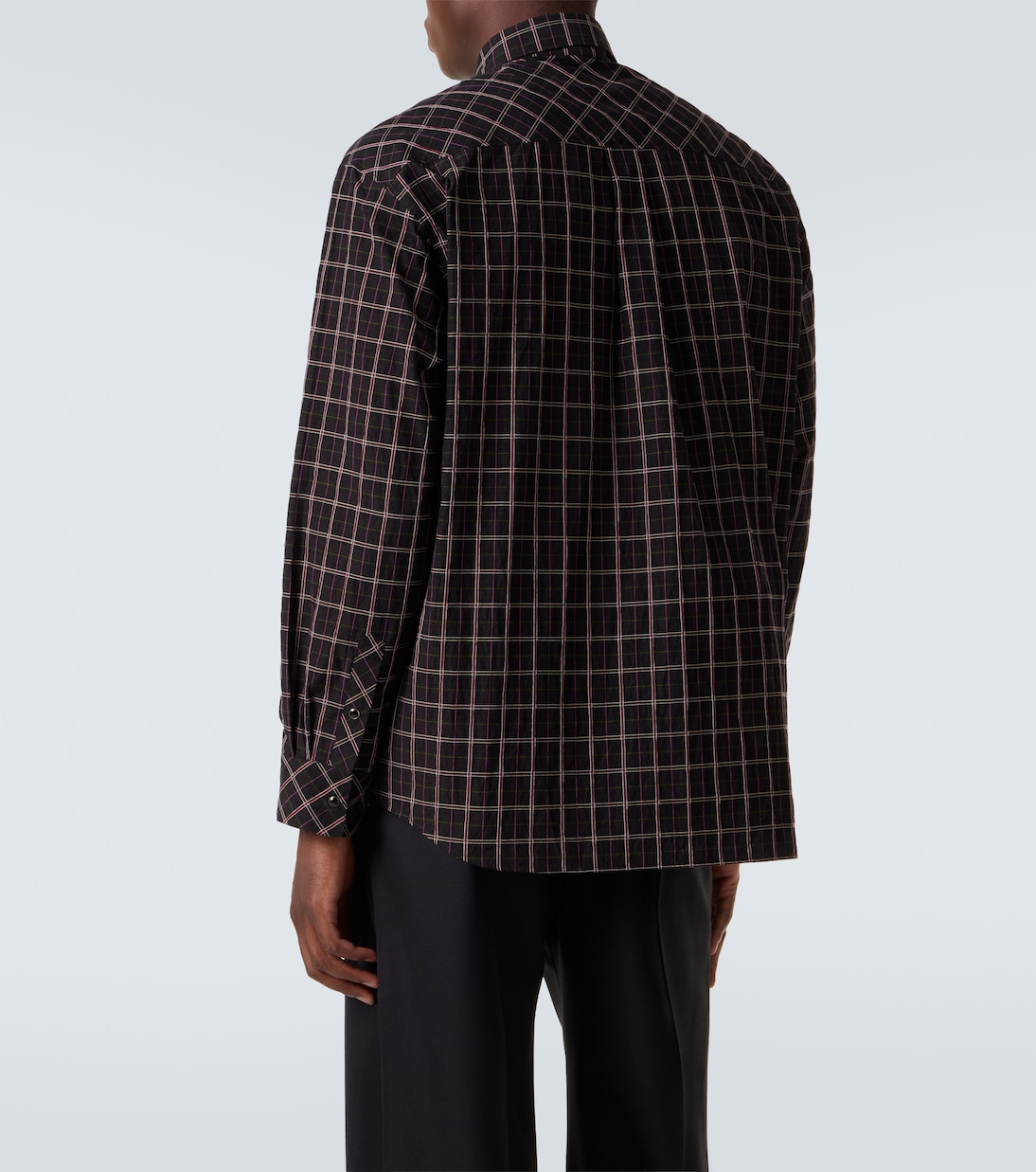 Checked cotton shirt | Lemaire