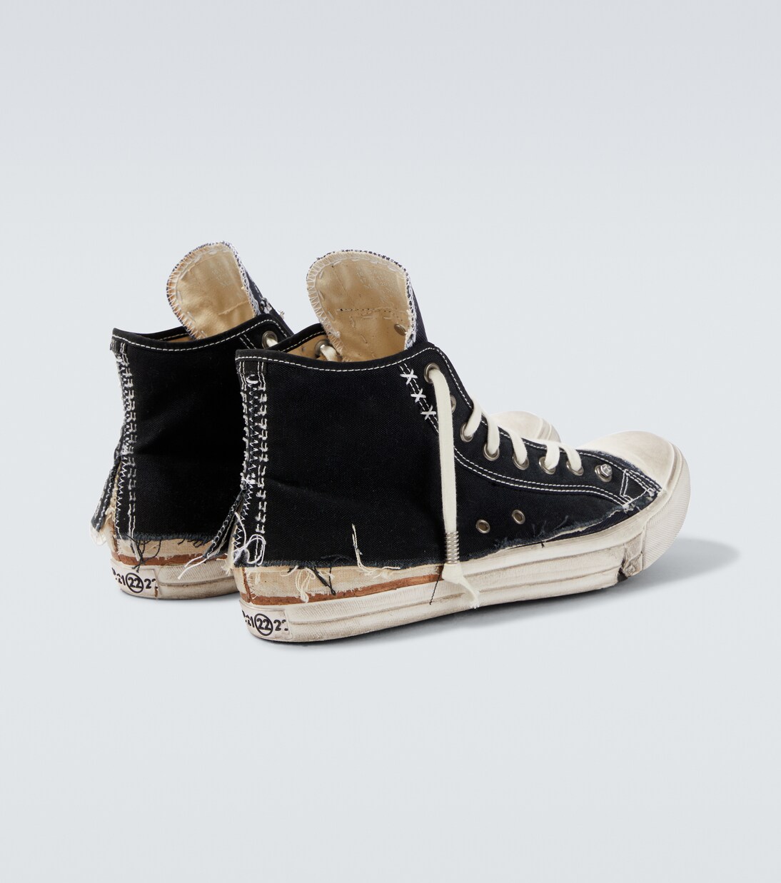 Loved To Death distressed sneakers | Maison Margiela