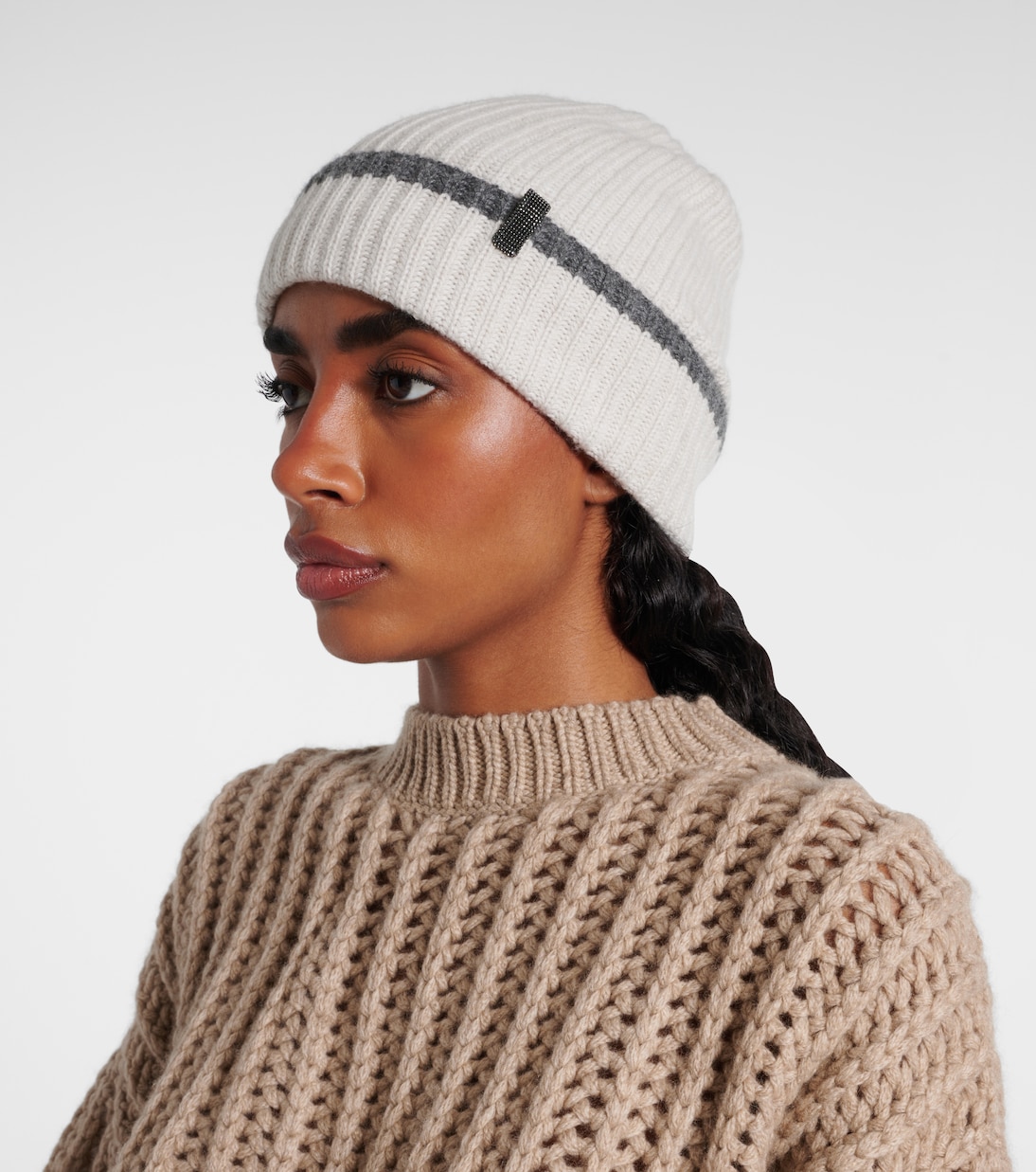 Mütze Monili aus Kaschmir | Brunello Cucinelli