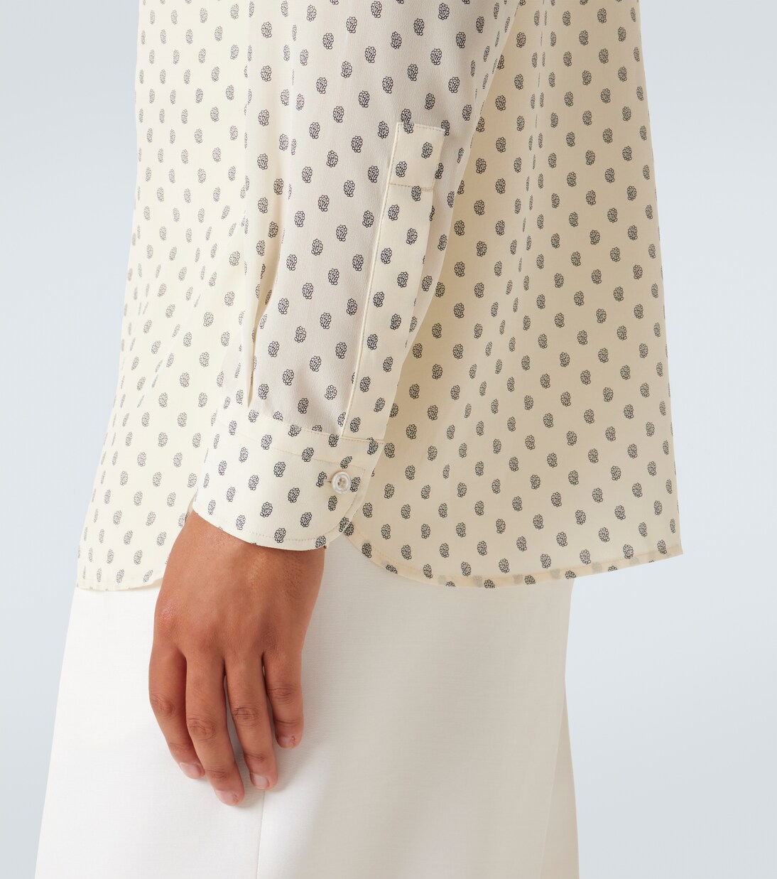 Paisley silk crêpe de chine shirt | Tom Ford