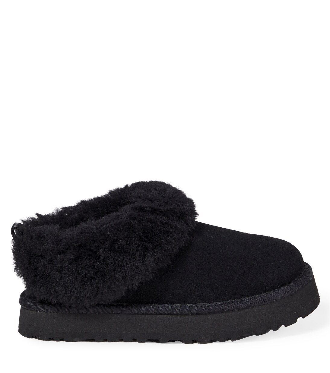 Tazzelle shearling-trimmed suede boots | UGG Kids