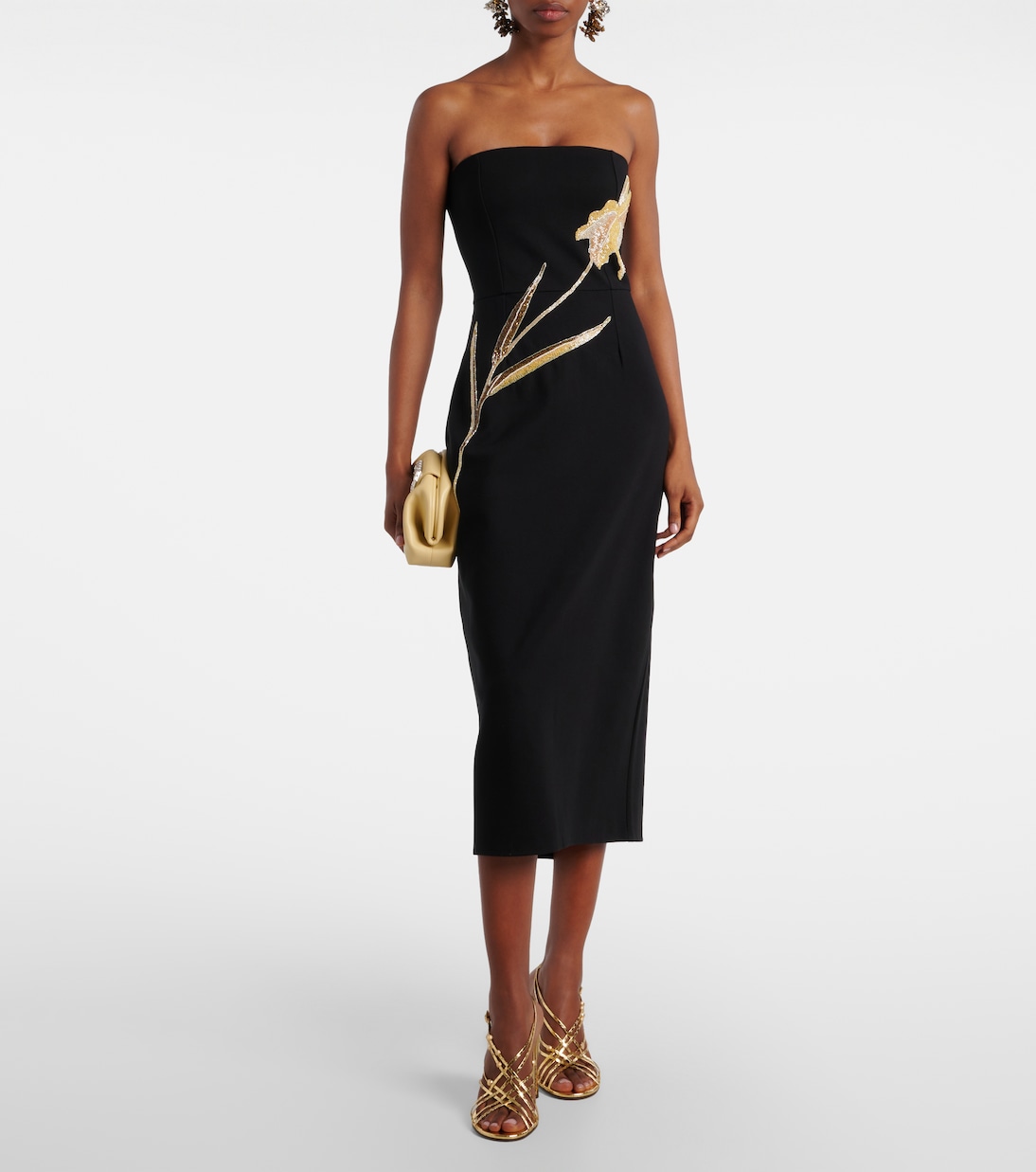 Verziertes Midikleid Brooke | Staud