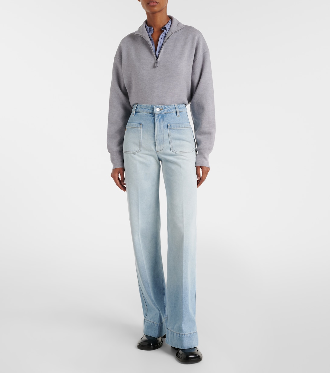 High-Rise Flared Jeans Alina | Victoria Beckham