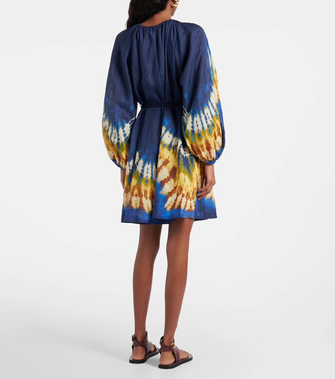 Minikleid Martine aus Leinen | Alémais