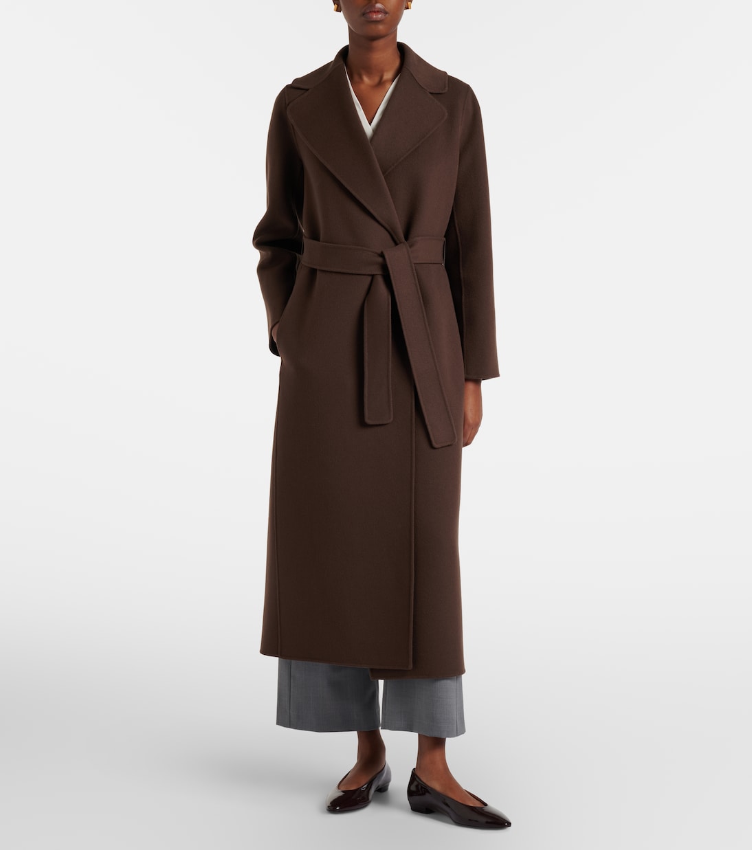 Poldo virgin wool wrap coat | 'S Max Mara