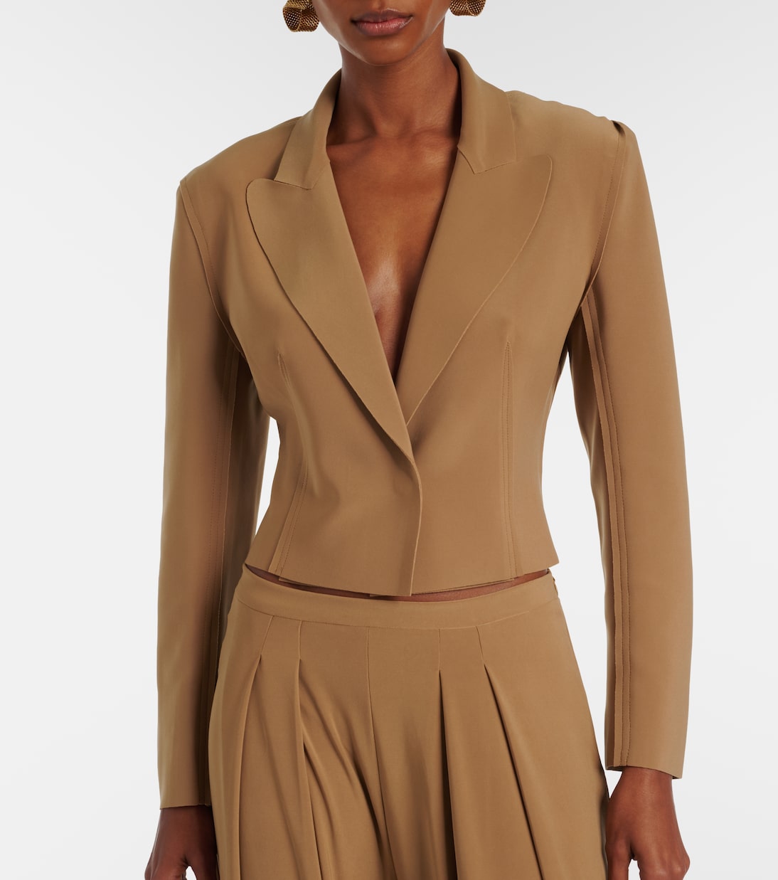 Cropped blazer | Norma Kamali