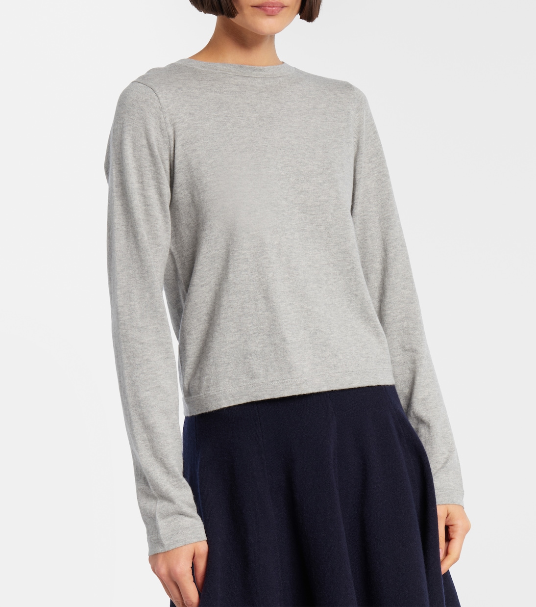 Pullover N°451 Lisa aus Baumwolle und Kaschmir | Extreme Cashmere