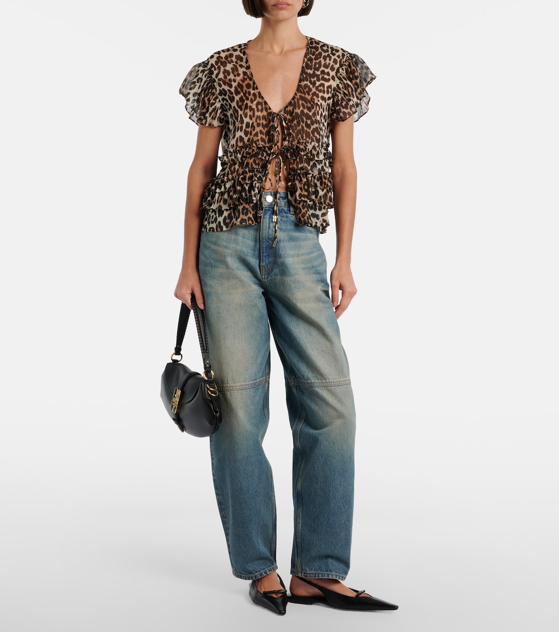 Schultertasche B-Kat | Ganni