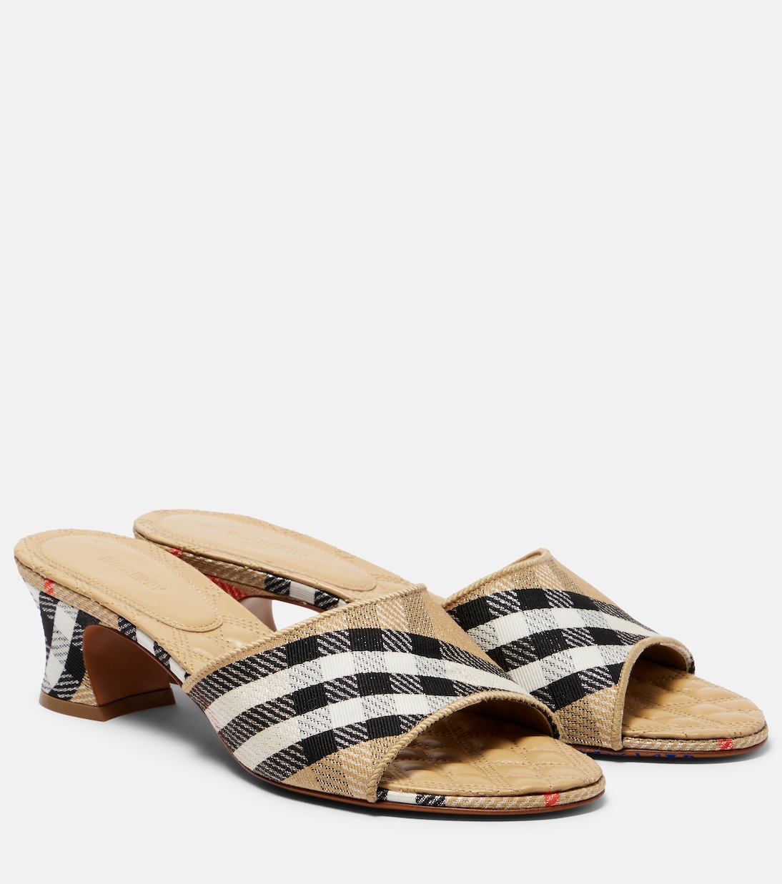 Pantoletten Sloane 45 Burberry Check | Burberry