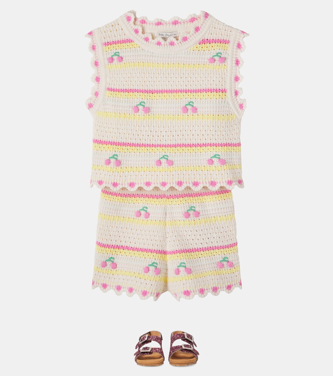 Set Paloma aus Top und Shorts | Bebe Organic