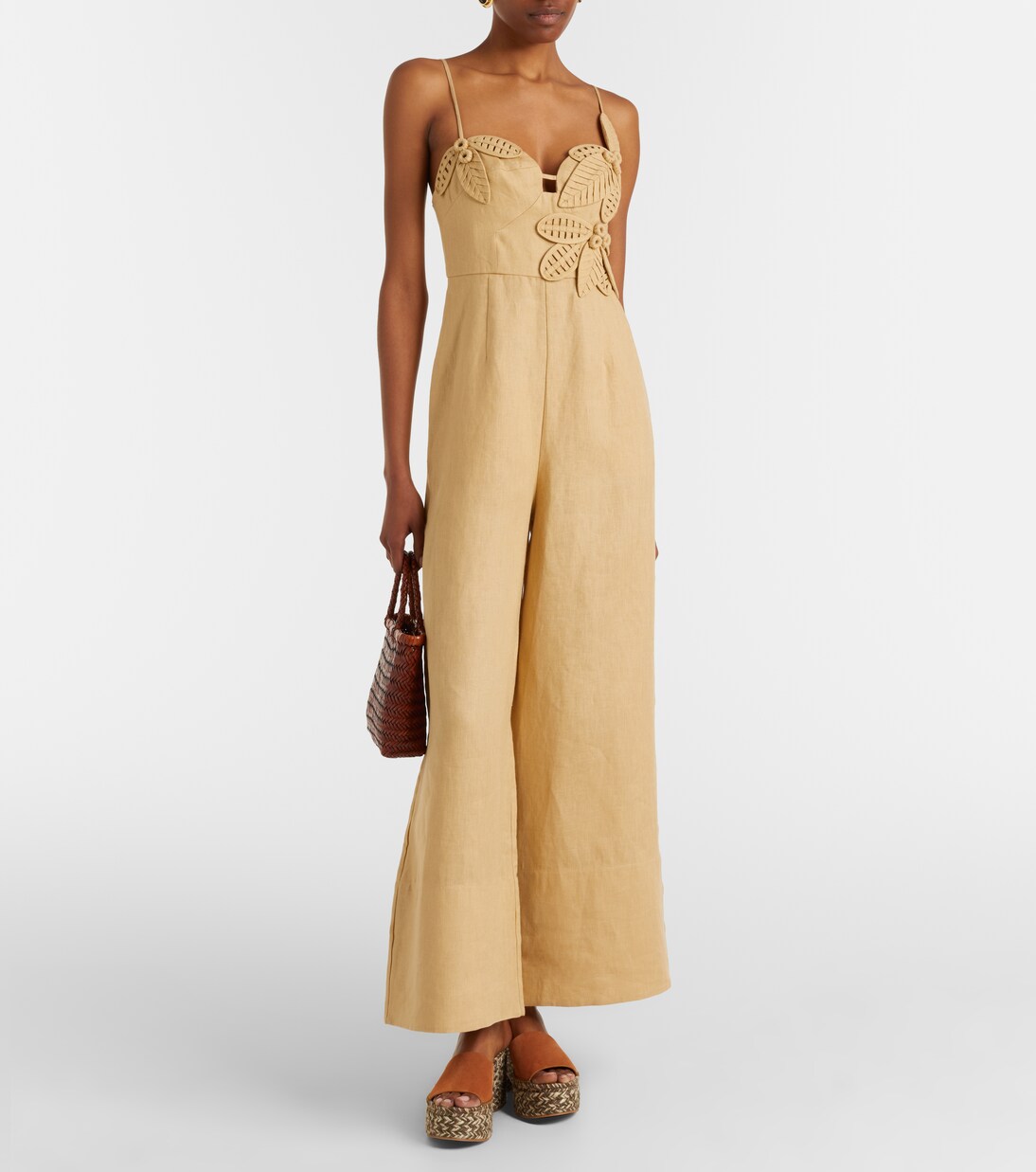 Suede platform espadrille slides | Farm Rio