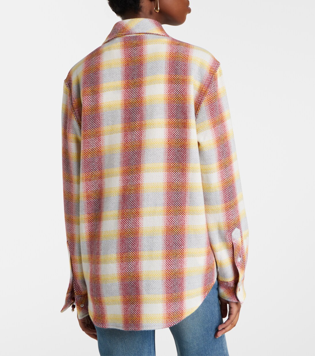 Hemd Rose Blume aus Kaschmir mit Sonnenstein | God's True Cashmere