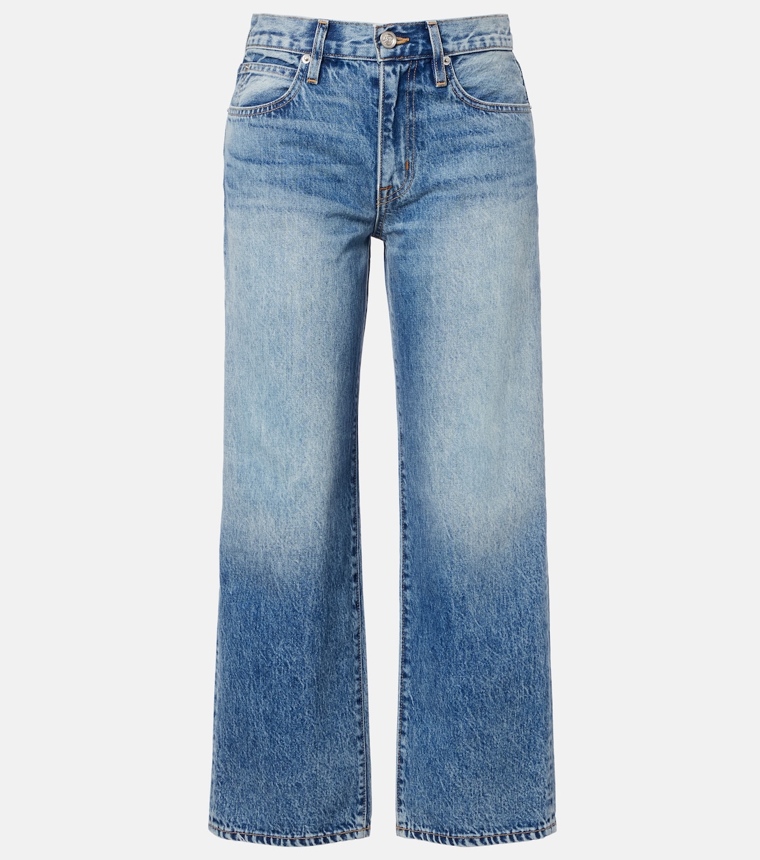 Hunter cropped straight jeans | Slvrlake