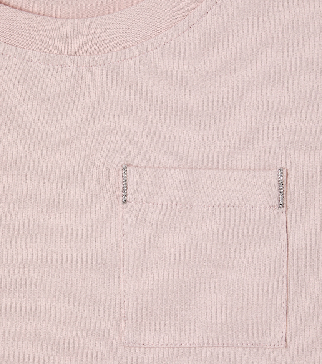 T-Shirt Monili aus Baumwoll-Jersey | Brunello Cucinelli Kids