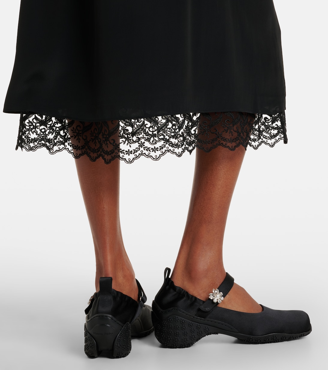 Ballet Runner embellished ballet flats | Simone Rocha